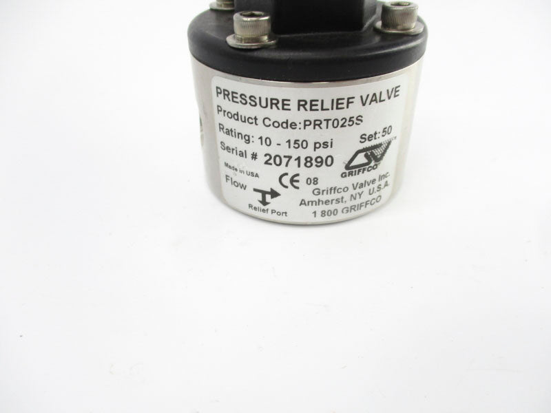 GRIFFCO VALVE PRT025S 10-150PSI NSNP