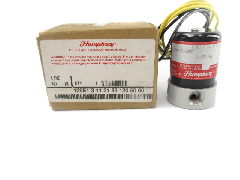 HUMPHREY 125E13112136 120V 125PSI NSMP