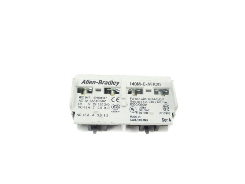 ALLEN BRADLEY 140M-C-AFA20 SER. A 240VAC 5A NSNP
