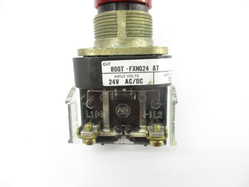 ALLEN BRADLEY 800T-FXNQ24A7 SER. T 24VAC/DC NSNP