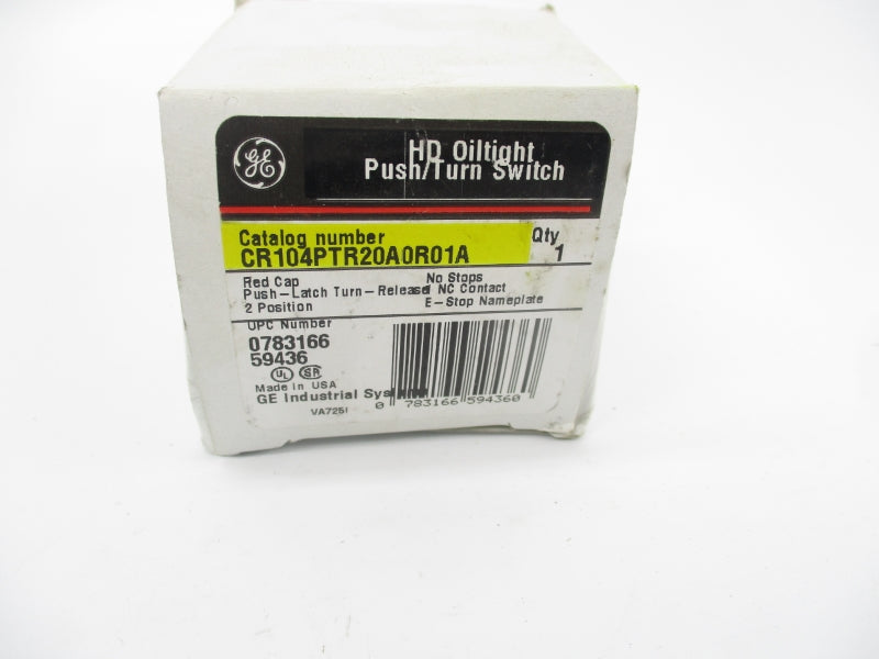 GENERAL ELECTRIC CR104PTR20A0R01A NSMP