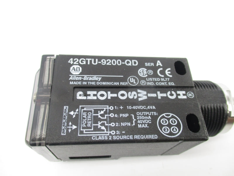 ALLEN BRADLEY 42GTU-9200-QD SER. A 10-40VDC NSNP
