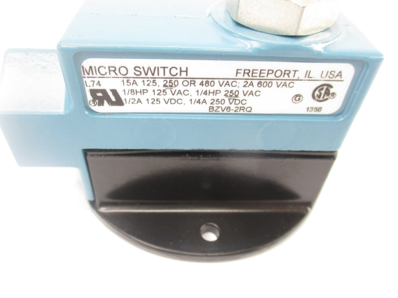 MICRO SWITCH BZV6-2RQ 600VAC 2A NSNP