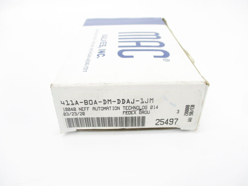 MAC 411A-B0A-DM-DDAJ-1JM 24VDC 20-120PSI NSMP