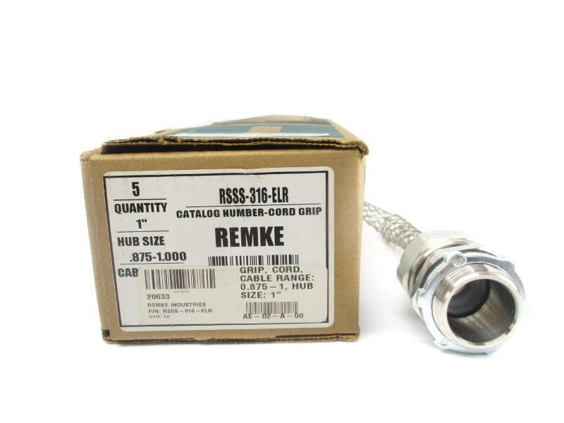 REMKE RSSS-316-ELR 1" (PKG OF 5) NSMP