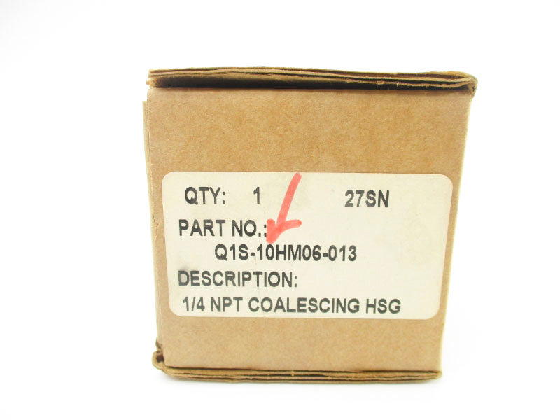 PARKER Q1S-10HM06-013 1/4" NSMP
