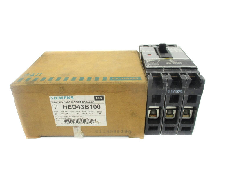 SIEMENS HED43B100 480VAC 100A NSMP