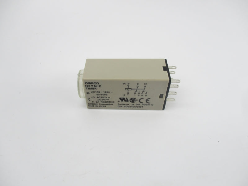 OMRON H3YN-2 120V 5A .0-1.0 NSNP