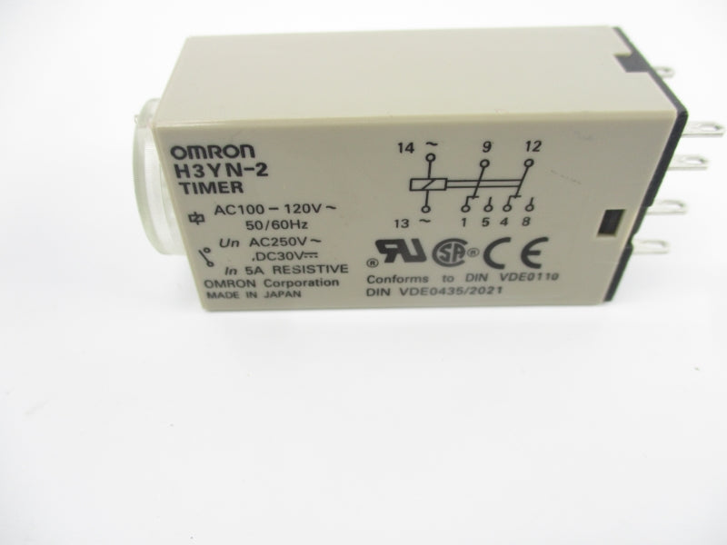 OMRON H3YN-2 120V 5A .0-1.0 NSNP