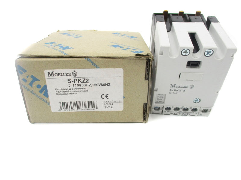 MOELLER S-PKZ2 SER. 01 110/120V NSMP