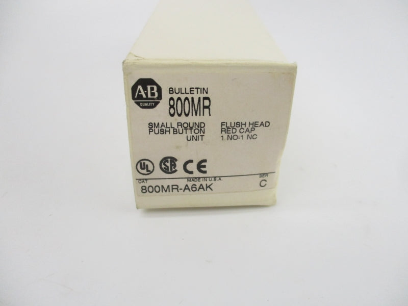 ALLEN BRADLEY 800MR-A6AK SER. C (WH) NSMP