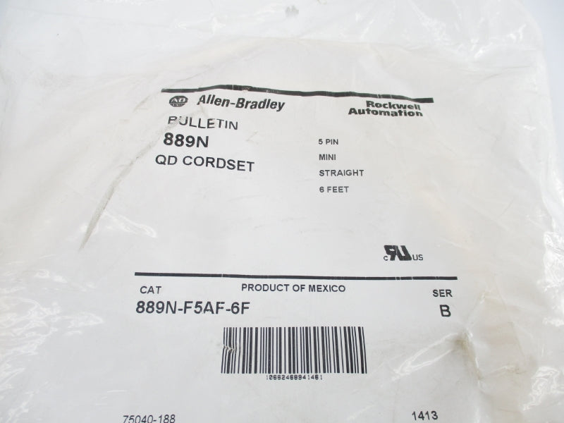 ALLEN BRADLEY 889N-F5AF-6F SER. B NSMP