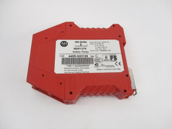 ALLEN BRADLEY 440R-N23129 SER. C 24VAC/DC 3A (WH) NSMP