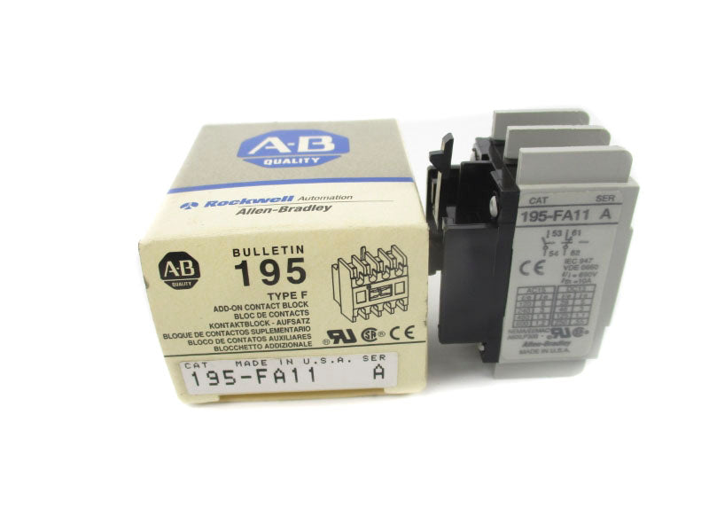 INDUSTRIAL SPARE PART 195-FA11 SER. A 600VAC 1.2A (GY/BL) NSMP