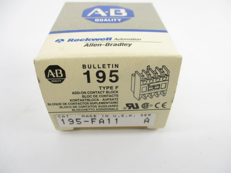 INDUSTRIAL SPARE PART 195-FA11 SER. A 600VAC 1.2A (GY/BL) NSMP