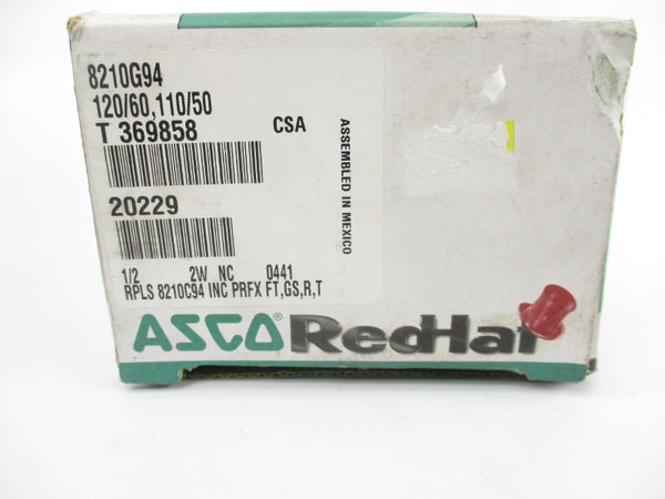 ASCO 8210G94 110/120V 150PSI 1/2" NSMP