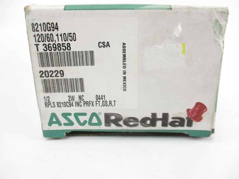 ASCO 8210G94 110/120V 150PSI 1/2" NSMP