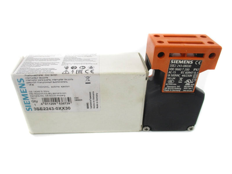 SIEMENS 3SE2243-0XX30 230V 4A (NO KEY) NSMP