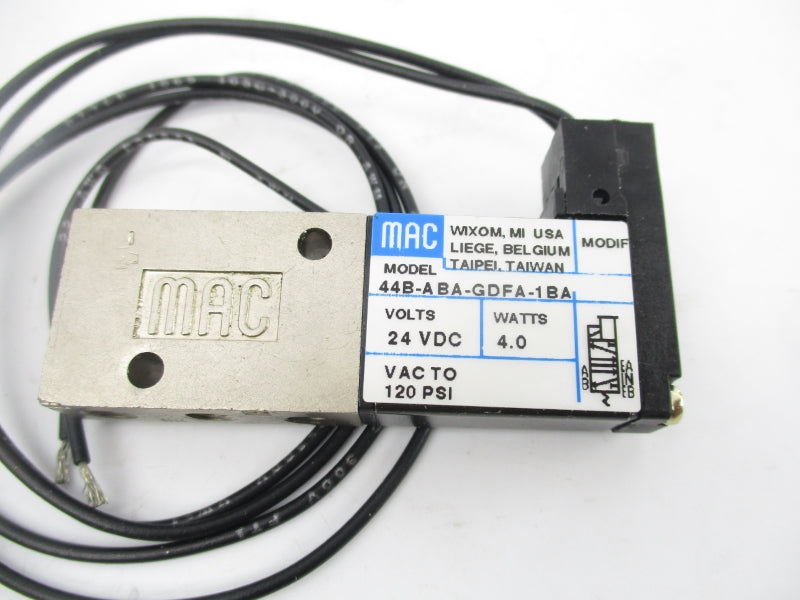 MAC 44B-ABA-GDFA-1BA 24VDC 120PSI UNMP
