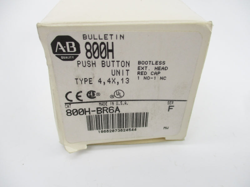 ALLEN BRADLEY 800H-BR6A SER. F (WH) NSMP