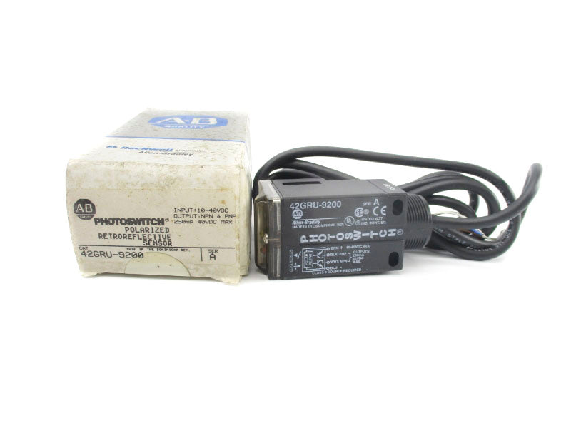 ALLEN BRADLEY 42GRU-9200 SER. A 10-40VDC (GY/BL) NSMP