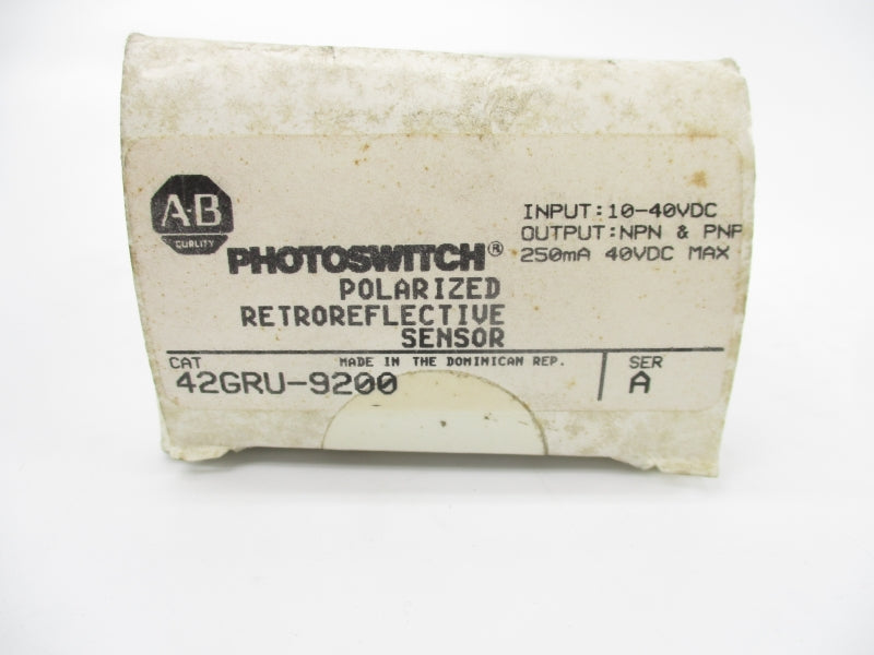 ALLEN BRADLEY 42GRU-9200 SER. A 10-40VDC (GY/BL) NSMP