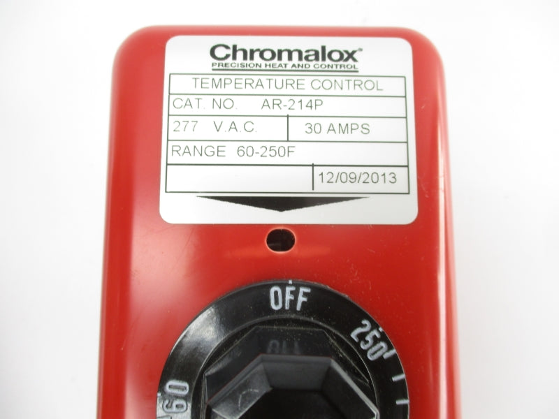 CHROMALOX AR-214P 277VAC 30A 60-250'F UNMP
