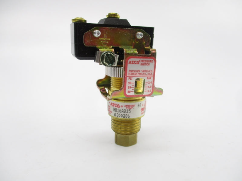 ASCO HB16A215 250VAC/DC 15A 35-80PSI NSMP