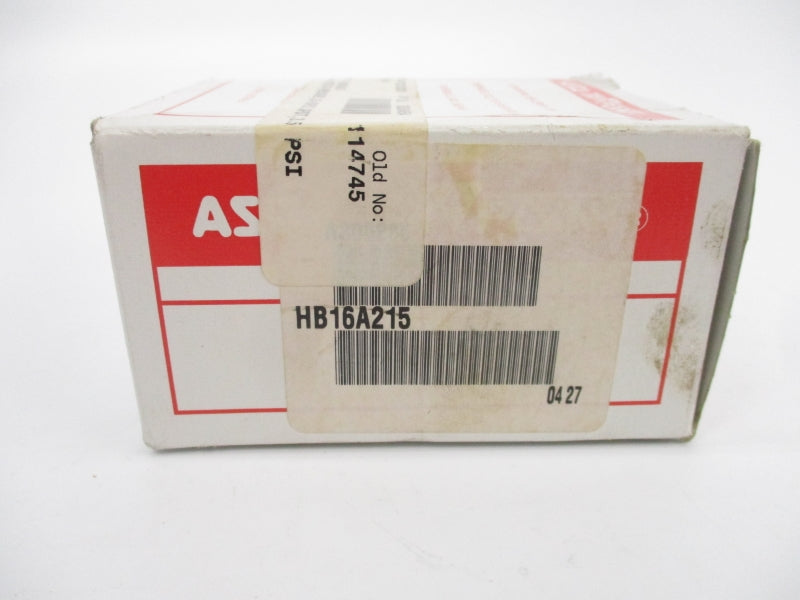 ASCO HB16A215 250VAC/DC 15A 35-80PSI NSMP