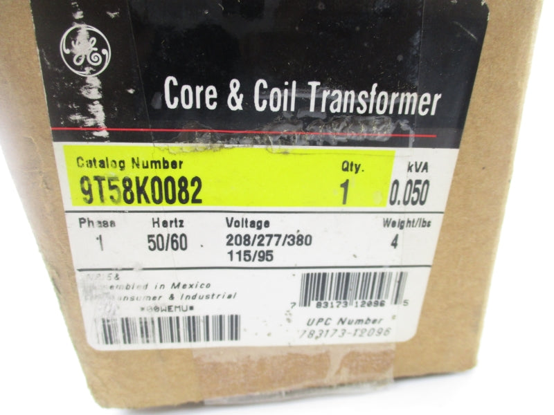 GENERAL ELECTRIC 9T58K0082 380V UNMP