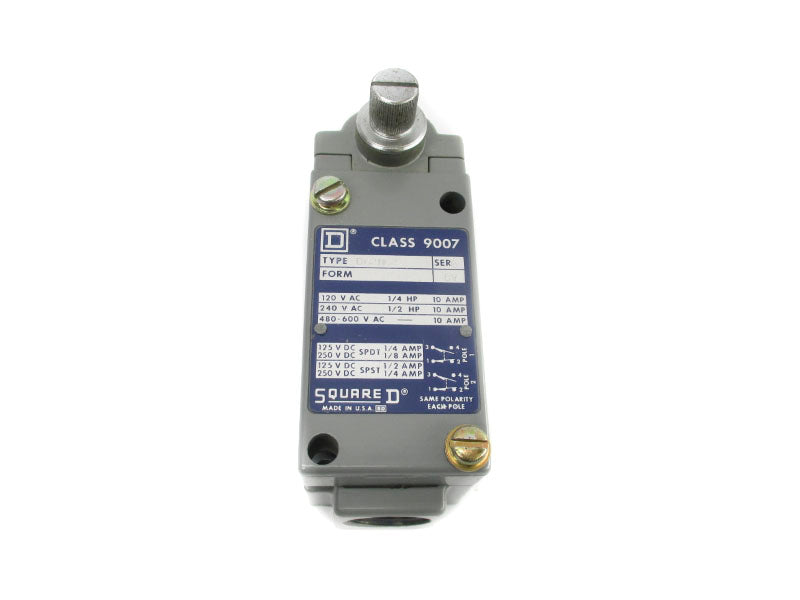 SQUARE D 9007B62NC2 SER. B 480-600VAC 10A NSNP