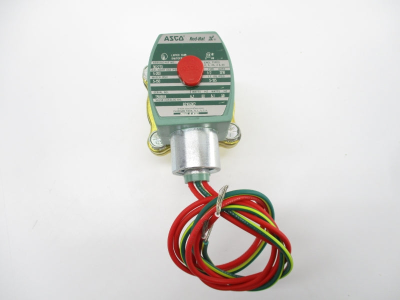 ASCO 8210G002 110/120V 5-200PSI 1/2" NSMP