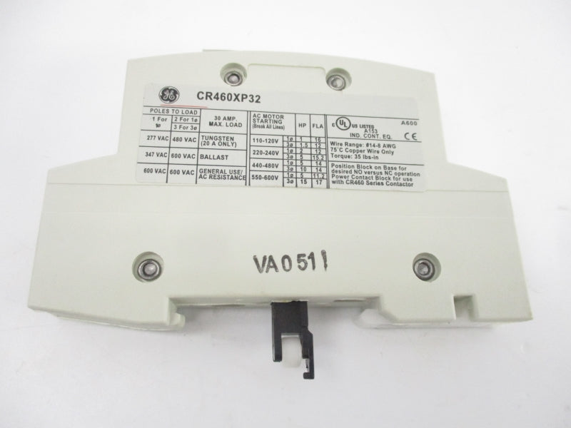 GENERAL ELECTRIC 460XP32 600VAC 30A NSMP
