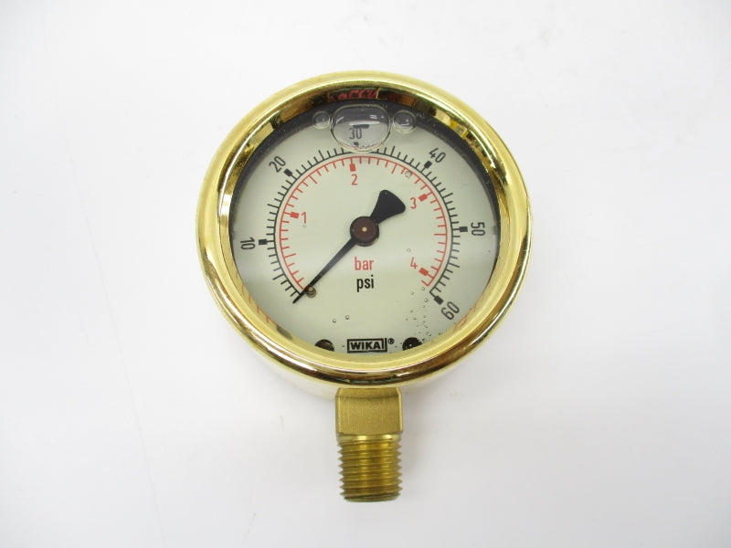 WIKA 213.402.5" 9734134 0-60PSI 1/4" NSMP