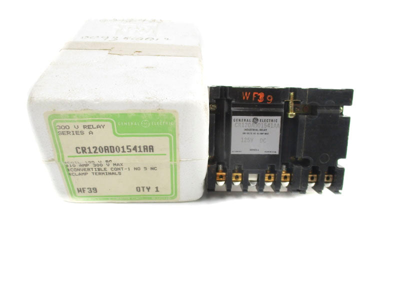 GENERAL ELECTRIC CR120AD01541AA SER. A 125VDC 10A NSMP