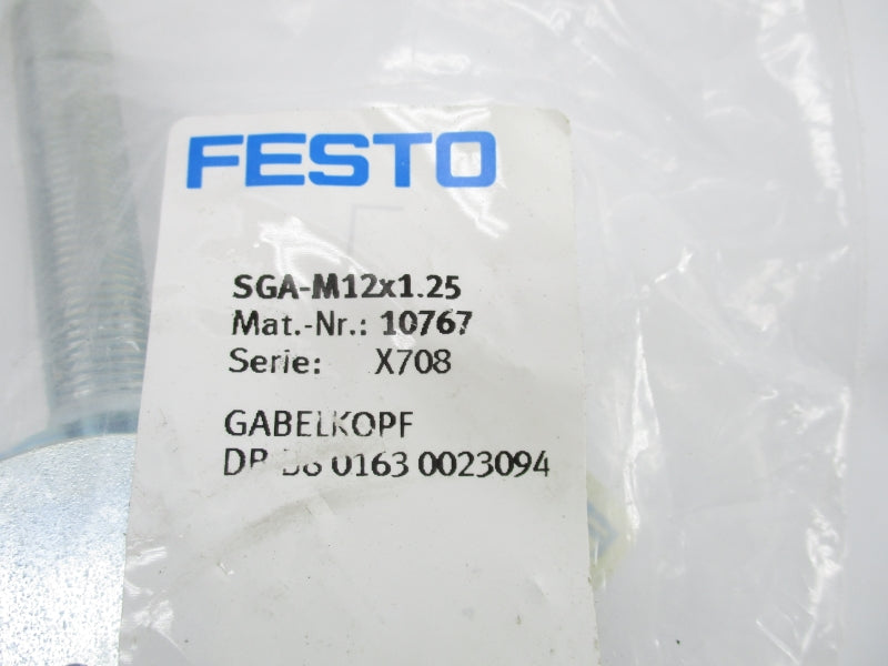 FESTO SGA-M12X1.25 10767 SER. X708 NSMP