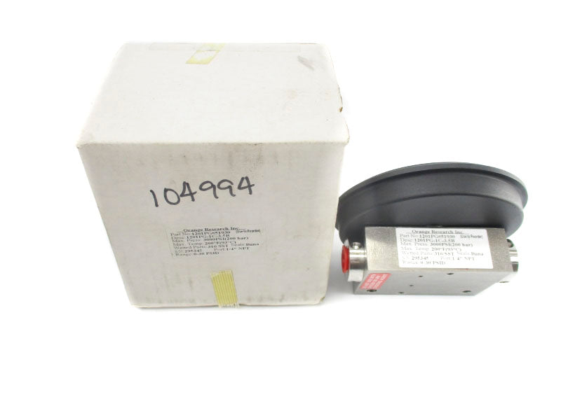 ORANGE RESEARCH 1201PG#51930 0-30PSID 200'F NSMP