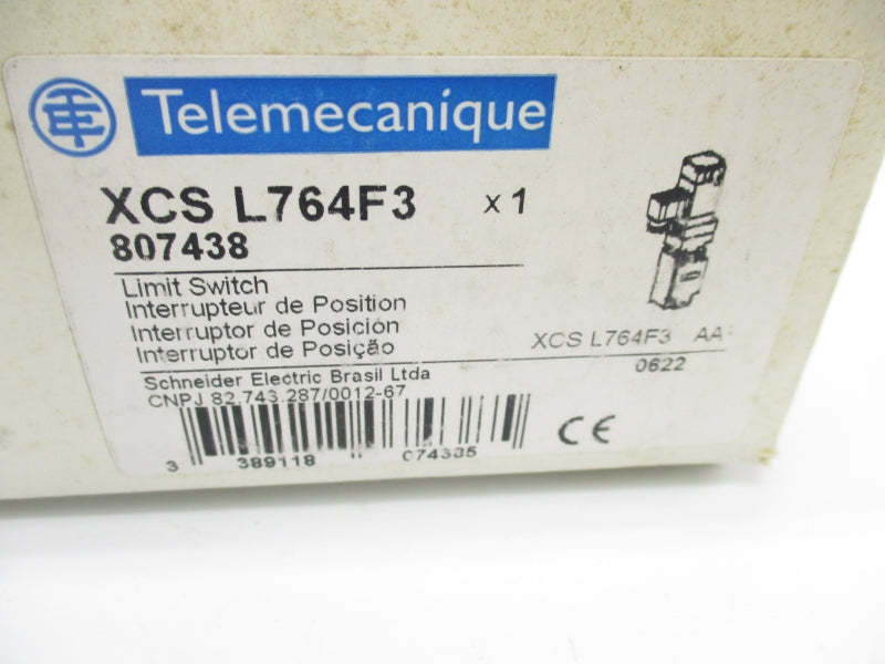 TELEMECANIQUE XCSL764F3 807438 250V 3A NSMP