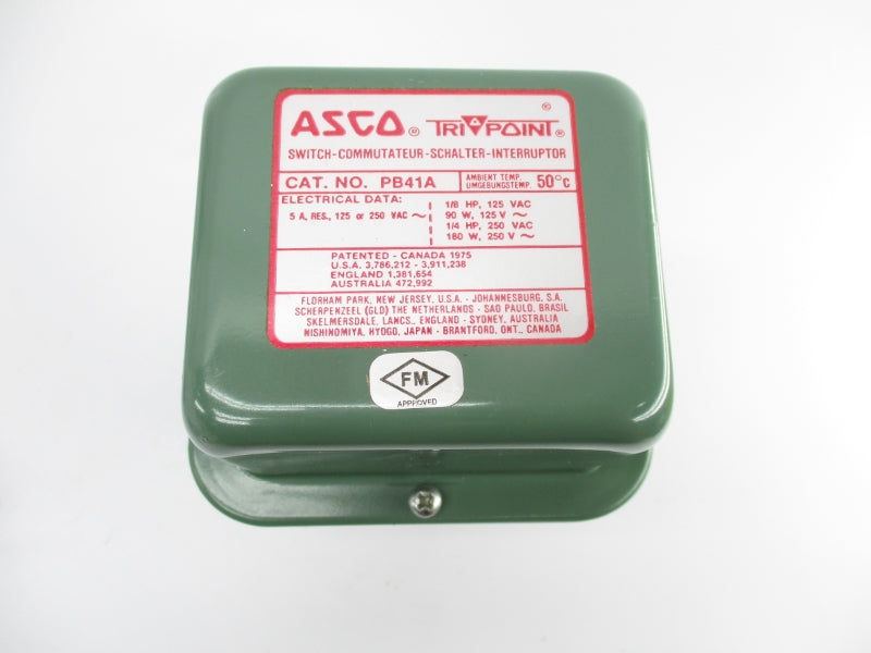 ASCO RD40A21 PB41A 250VAC 5A 50'C NSNP