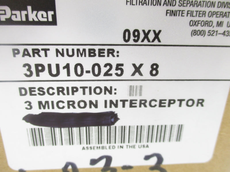 PARKER 3PU10-025X8 NSNP