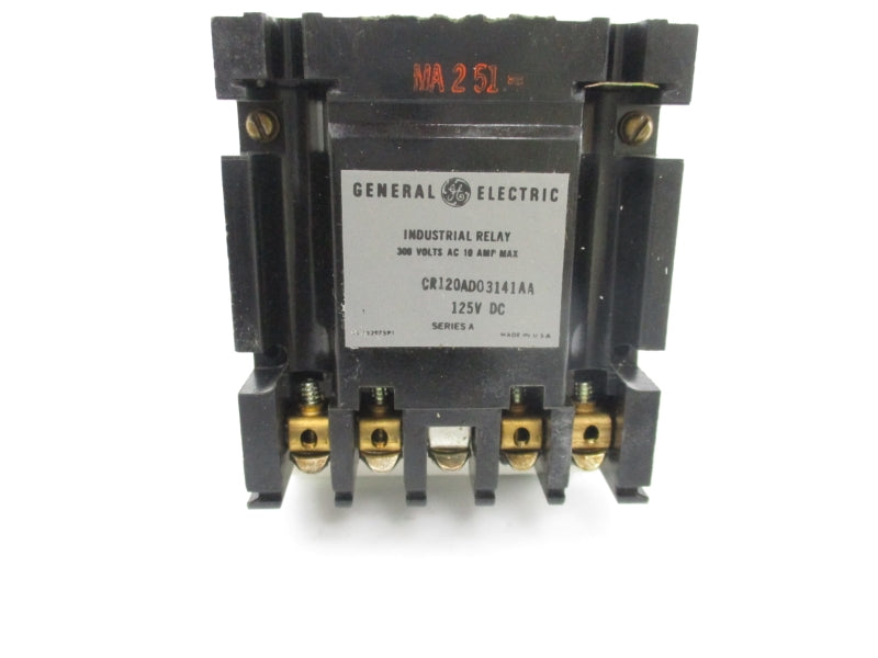 GENERAL ELECTRIC CR120AD03141AA SER. A 125V 10A NSMP