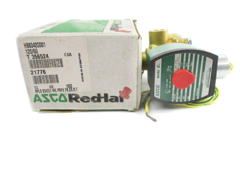 ASCO HB8342G001 120V 100PSI 1/4" NSMP
