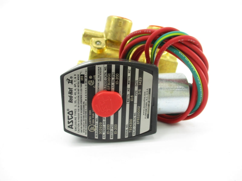 ASCO EF8321G002 120VDC 10-200PSI 3/8" NSMP