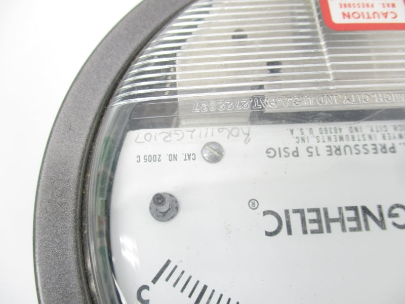 DWYER 2005C 0-5"H2O 15PSI NSNP