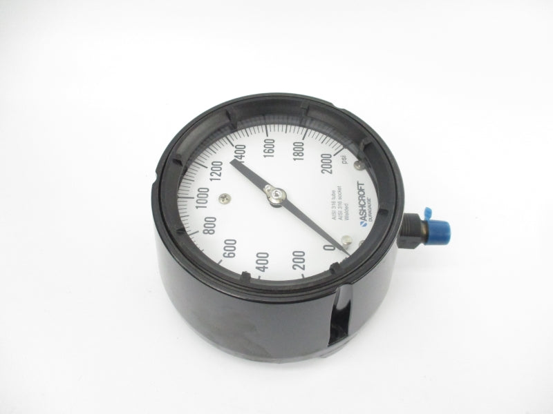 ASHCROFT 45-1279-SS-02L-2000# 0-2000PSI 4-1/2" NSMP