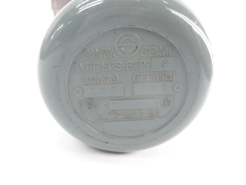 SANWA DENKI SPS-8WP-P 125/250VAC 10A UNMP