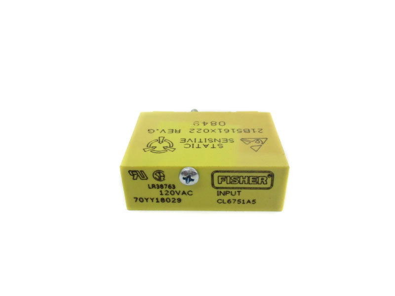 FISHER 21B5161X022 70YY18029 120VAC NSNP