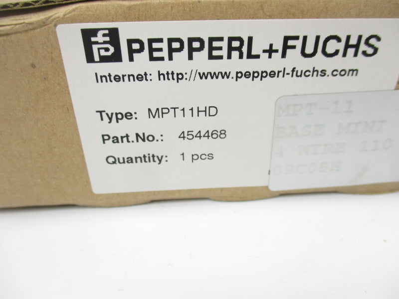 PEPPERL+FUCHS MPT11HD 454468 92-132VAC NSMP