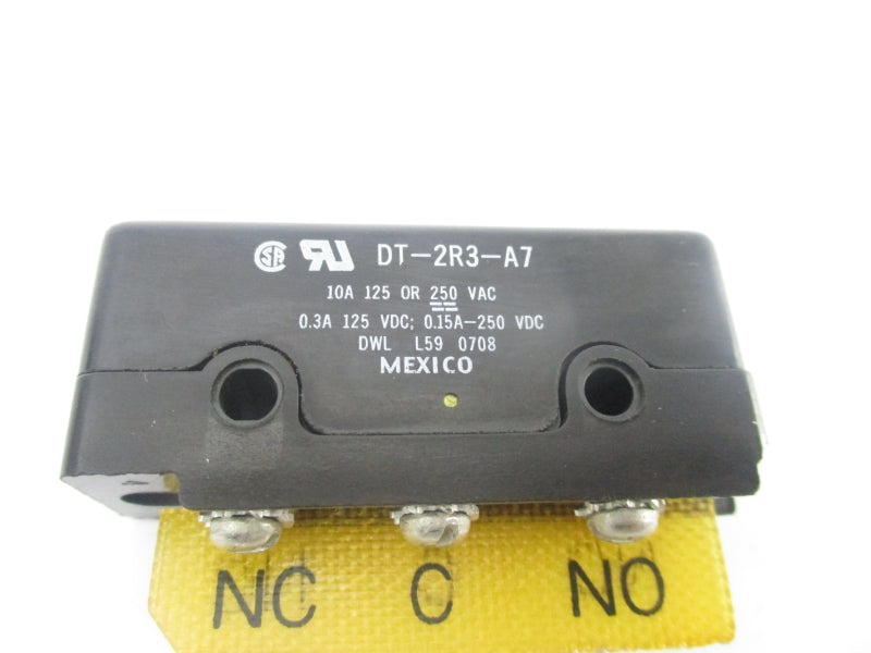 MICRO SWITCH DT-2R3-A7 250VAC 10A NSNP