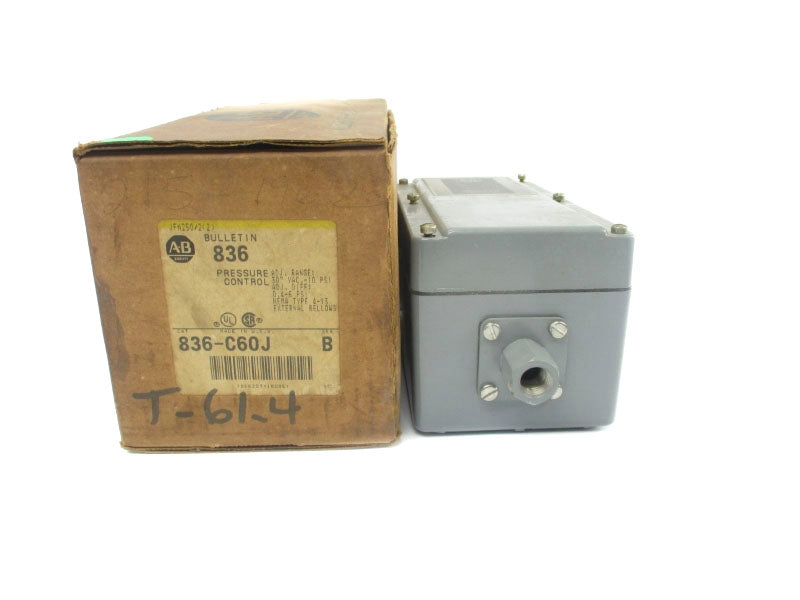ALLEN BRADLEY 836-C60J SER. B 0.4-6PSI (BR/YL) NSMP